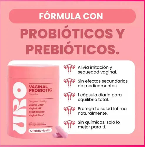 Probióticos Uro Vaginal Para Mujeres